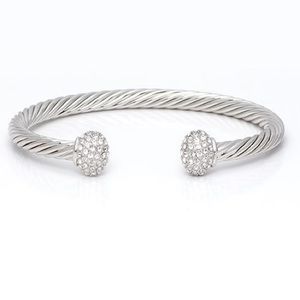 Touchstone Crystal Rivera cuff bracelet